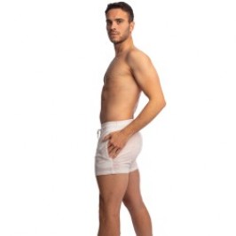 Corto de la marca L HOMME INVISIBLE - Nieuport Blanco - Pantalones cortos de estar por casa L Homme Invisible - Ref : RW29 NIE 0