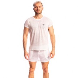 Maniche del marchio L HOMME INVISIBLE - Nieuport Bianco - T-shirt girocollo L Homme Invisible - Ref : RW32 NIE 002