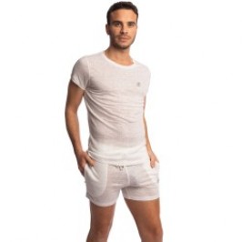 Maniche del marchio L HOMME INVISIBLE - Nieuport Bianco - T-shirt girocollo L Homme Invisible - Ref : RW32 NIE 002