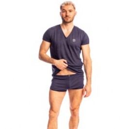 Short de la marque L HOMME INVISIBLE - Nieuport Marine - Short Freedom L Homme Invisible - Ref : HW129 NIE M47