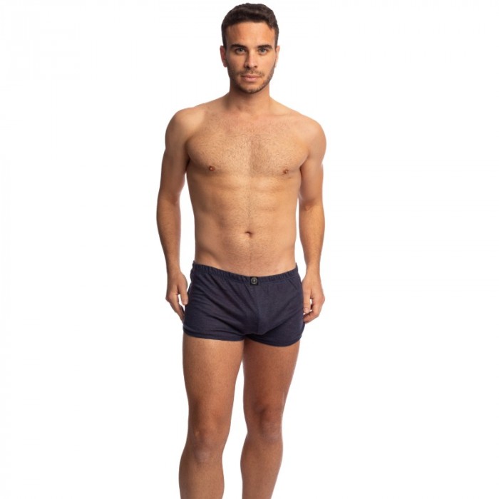 Short of the brand L HOMME INVISIBLE - Nieuport Navy - Freedom Short L Homme Invisible - Ref : HW129 NIE M47