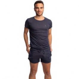 Corto de la marca L HOMME INVISIBLE - Nieuport Navy - Pantalones cortos Lounge L Homme Invisible - Ref : RW29 NIE M47