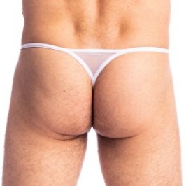 String de la marque L HOMME INVISIBLE - Pure Sin - String Striptease L Homme Invisible - Ref : MY83 PUR 002