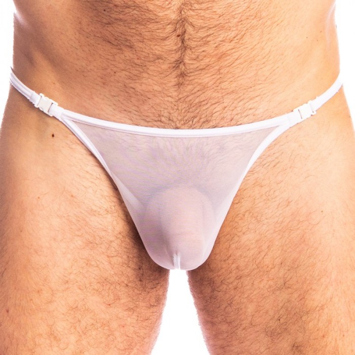 Tanga de la marca L HOMME INVISIBLE - Pure Sin - Tanga Striptease L Homme Invisible - Ref : MY83 PUR 002