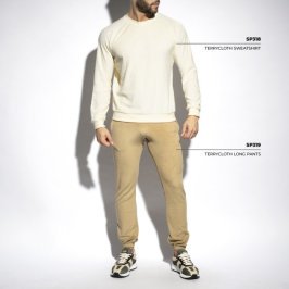 Long Sleeves of the brand ES COLLECTION - Sweatshirt Terrycloth - Ivoire - Ref : SP318 C02