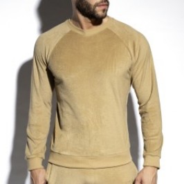 Long Sleeves of the brand ES COLLECTION - copy of Sweatshirt Terrycloth - Ivoire - Ref : SP318 C28