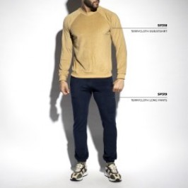 Maniche lunghe del marchio ES COLLECTION - copy of Sweatshirt Terrycloth - Ivoire - Ref : SP318 C28