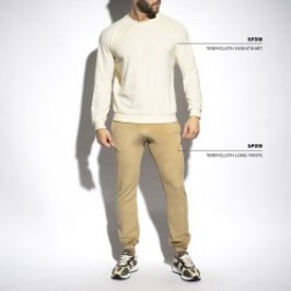 Pantaloni del marchio ES COLLECTION - copy of Pantalon Terrycloth - ivoire - Ref : SP319 C28