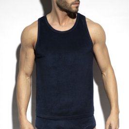 Débardeur de la marque ES COLLECTION - Débardeur Terrycloth - navy - Ref : TS316 C09