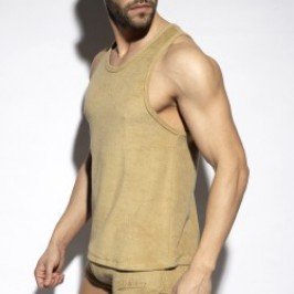 Tank top of the brand ES COLLECTION - copy of Débardeur Terrycloth - ivoire - Ref : TS316 C28