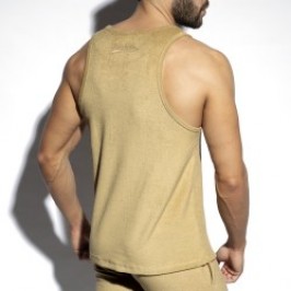 Tank top of the brand ES COLLECTION - copy of Débardeur Terrycloth - ivoire - Ref : TS316 C28