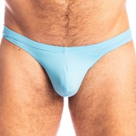 Bain de la marque L HOMME INVISIBLE - Celestite - String Bikini de Bain L Homme Invisible - Ref : BA226 CEL 041