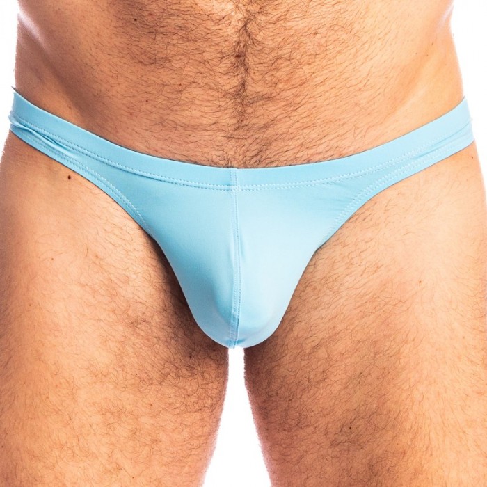 Baño de la marca L HOMME INVISIBLE - Celestite - Tanga Bikini Swim L Homme Invisible - Ref : BA226 CEL 041