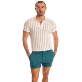 Polo del marchio L HOMME INVISIBLE - Wimbledon Vaniglia - Polo L Homme Invisible - Ref : HW112 WIM 011