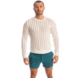 Maniche lunghe del marchio L HOMME INVISIBLE - Wimbledon Vaniglia - Sweat L Homme Invisible - Ref : HW171 WIM 011