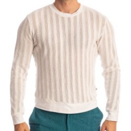 Manches longues de la marque L HOMME INVISIBLE - Wimbledon Vanille - Sweat L Homme Invisible - Ref : HW171 WIM 011