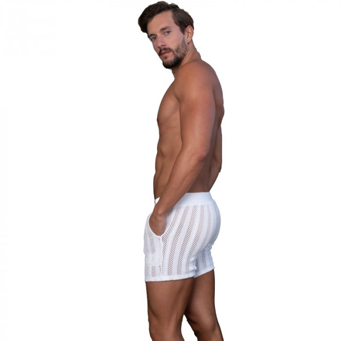 Short of the brand L HOMME INVISIBLE - Wimbledon Vanilla - Lounge Shorts L Homme Invisible - Ref : HW165 WIM 011