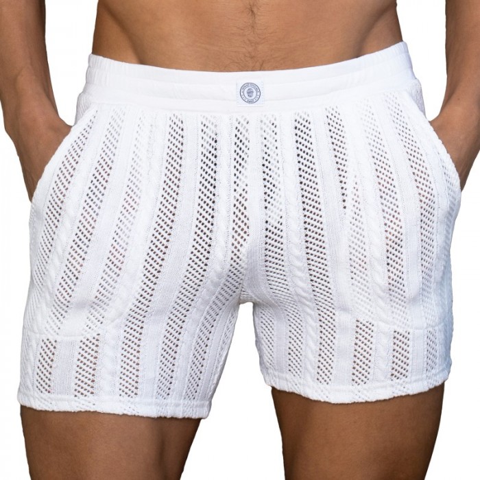 Short of the brand L HOMME INVISIBLE - Wimbledon Vanilla - Lounge Shorts L Homme Invisible - Ref : HW165 WIM 011