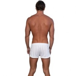 Short of the brand L HOMME INVISIBLE - Wimbledon Vanilla - Aero Split Shorts  L Homme Invisible - Ref : HW179 WIM 011