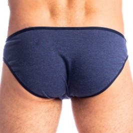 Slip der Marke L HOMME INVISIBLE - Bleu de Chine - Mini Slip L Homme Invisible - Ref : MY44 C49