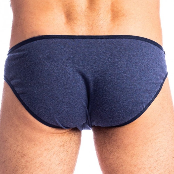 Slip de la marca L HOMME INVISIBLE - Bleu de Chine - Calzoncillos Mini L Homme Invisible - Ref : MY44 C49