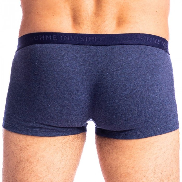 Shorts Boxer, Shorty de la marca L HOMME INVISIBLE - Bleu de Chine - Hipster L Homme Invisible - Ref : MY39 C49