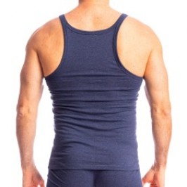 Tank top of the brand L HOMME INVISIBLE - Bleu de Chine - Tank Top L Homme Invisible - Ref : MY63 C49