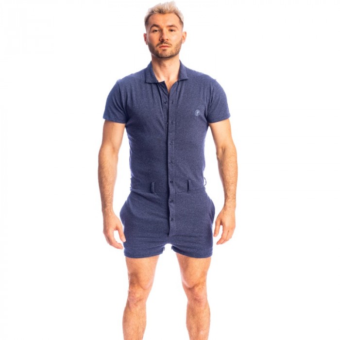 Body der Marke L HOMME INVISIBLE - Bleu de Chine - Kurzer Anzug L Homme Invisible - Ref : HW177 C49