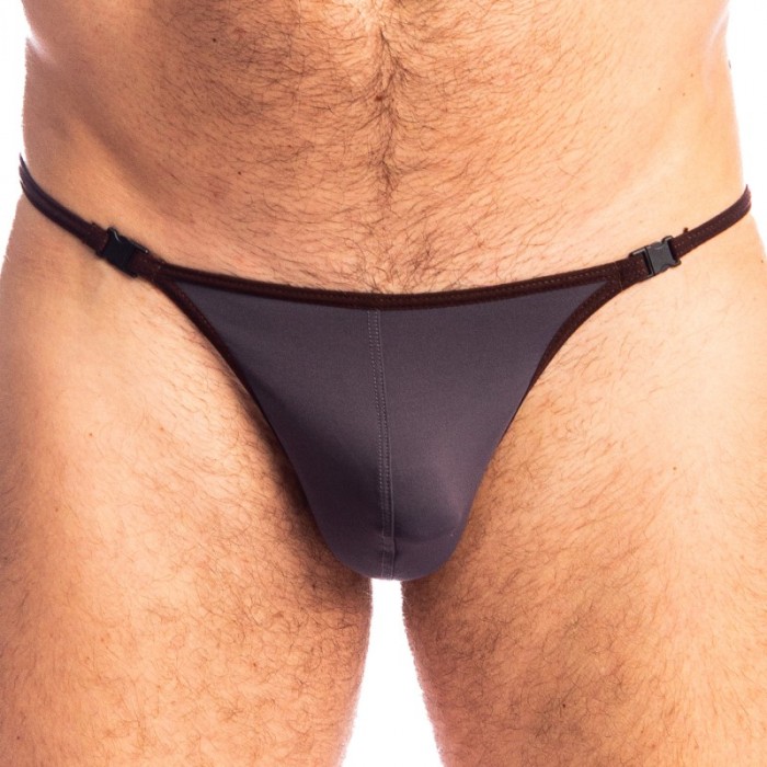 Bagno breve del marchio L HOMME INVISIBLE - Nonza - Perizoma Striptease da Bagno L Homme Invisible - Ref : UW21X NON 028