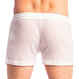 Short of the brand L HOMME INVISIBLE - Beynac - Criss-Cross Lounge Shorts L Homme Invisible - Ref : HW130 BEY 002