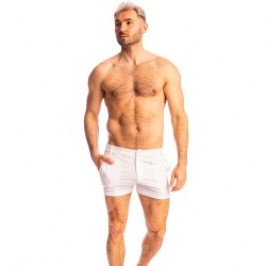 Breve del marchio L HOMME INVISIBLE - Smitty Bianco - Pantaloncini L Homme Invisible - Ref : RW35 SMI 002