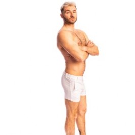 Breve del marchio L HOMME INVISIBLE - Smitty Bianco - Pantaloncini L Homme Invisible - Ref : RW35 SMI 002