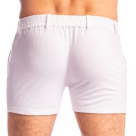 Breve del marchio L HOMME INVISIBLE - Smitty Bianco - Pantaloncini L Homme Invisible - Ref : RW35 SMI 002