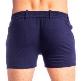 Corto de la marca L HOMME INVISIBLE - Smitty Azul Marino - Pantalones cortos L Homme Invisible - Ref : RW35 SMI 049