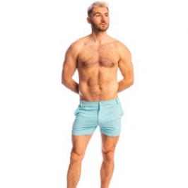 Corto de la marca L HOMME INVISIBLE - Smitty Azul Cristal - Pantalones cortos L Homme Invisible - Ref : RW35 SMI C21