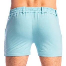 Corto de la marca L HOMME INVISIBLE - Smitty Azul Cristal - Pantalones cortos L Homme Invisible - Ref : RW35 SMI C21