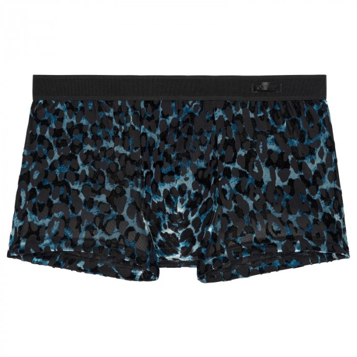 Unterwäsche der Marke HOM - Kurze Boxershorts HOM Temptation Leopard - Ref : 402864 J004