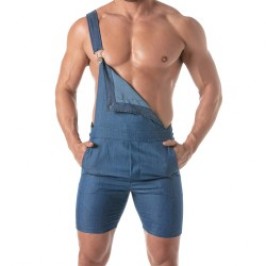 Body der Marke TOF PARIS - Latzhose Leichte Jeansshorts Tof Paris - Ref : TOF433BU