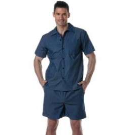 Bermuda of the brand TOF PARIS - Lightweight Denim Bermuda Shorts Tof Paris - Ref : TOF435BU