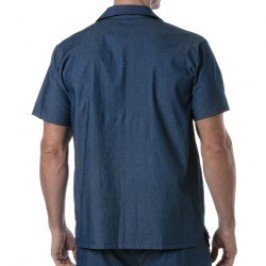 Shirt of the brand TOF PARIS - Short Sleeve Shirt Made of Lightweight Denim Tof Paris - Ref : TOF436BU