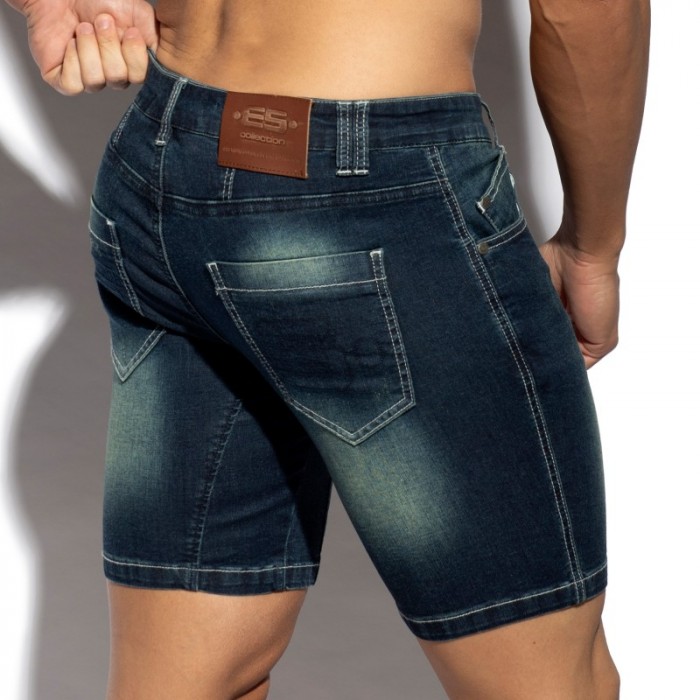 Jean s of the brand ES COLLECTION - copy of Bermuda Jean Dénim - bleu - Ref : ESJ072 C502