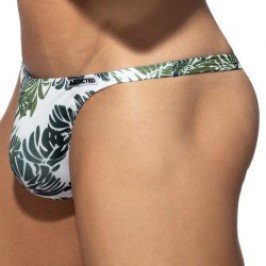 Bagno breve del marchio ADDICTED - String de bain Tropicana - kaki - Ref : ADS339 C12