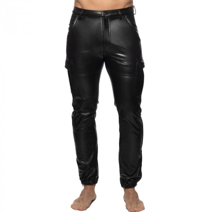 Pantalon de la marque AD FÉTISH - Pantalon cargo Fétish rub - noir - Ref : ADF195 C10