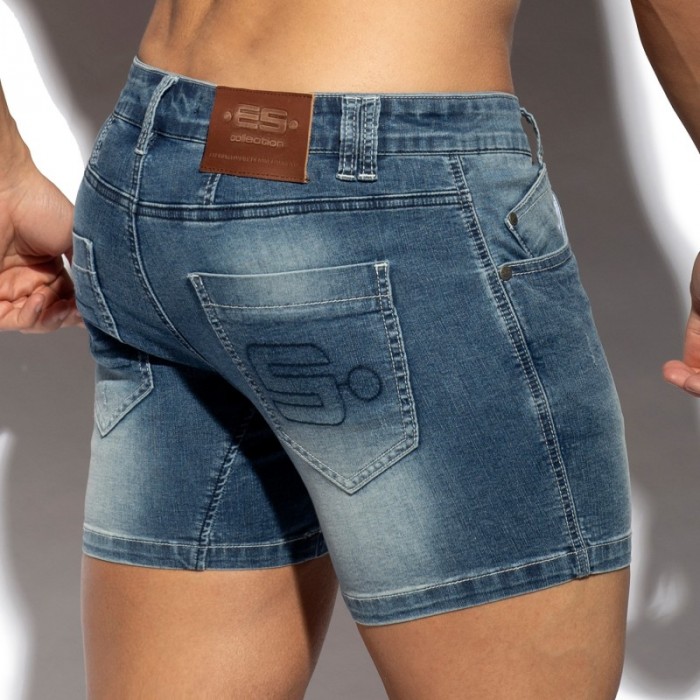 Short of the brand ES COLLECTION - copy of Bermuda Jean Dénim - bleu - Ref : ESJ073 C500