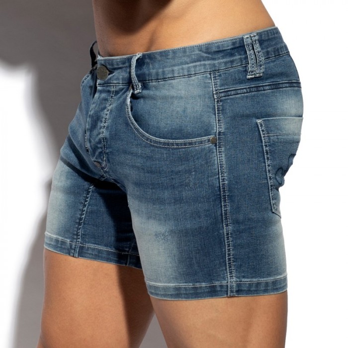 Short of the brand ES COLLECTION - copy of Bermuda Jean Dénim - bleu - Ref : ESJ073 C500