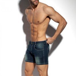 Short of the brand ES COLLECTION - copy of Bermuda Jean Dénim - bleu - Ref : ESJ073 C502