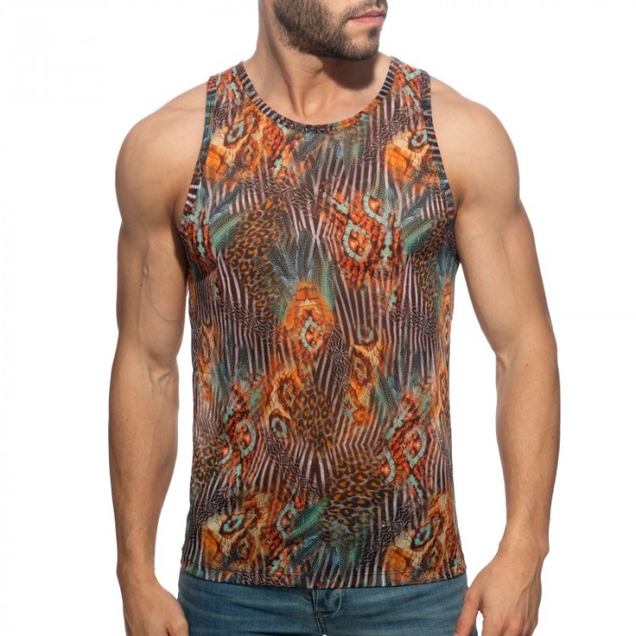 Tank top of the brand ADDICTED - Débardeur Animal - Ref : AD1309 C13