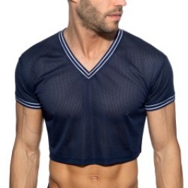 Crop top Slam V-neck - marine