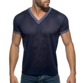 T-shirt V-Neck Slam - marine