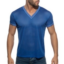 T-shirt V-Neck Slam - bleu...